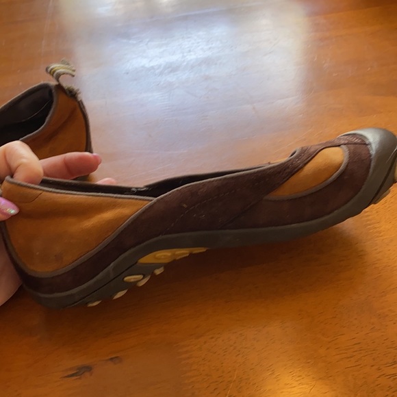 Merrell Carousel Brown Performance Flats 8 VGUC - Picture 7 of 13